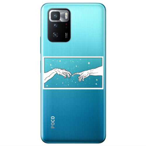 Xiaomi Poco X3 GT Touch Transparent Silicone TPU Θήκη