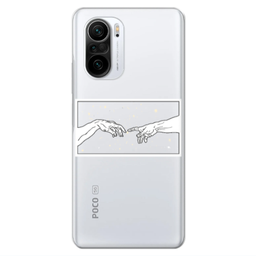 Xiaomi Poco F3 Touch Transparent Silicone TPU Θήκη