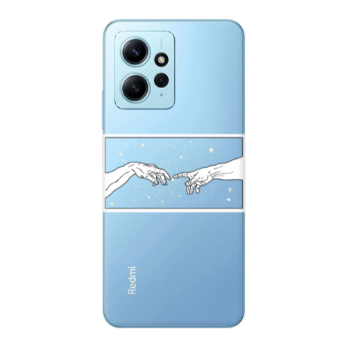 Xiaomi Redmi Note 12 4G Touch Transparent Silicone TPU Θήκη