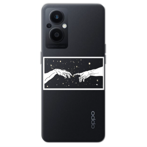 Oppo Reno 7 Lite Touch Transparent Silicone TPU Θήκη