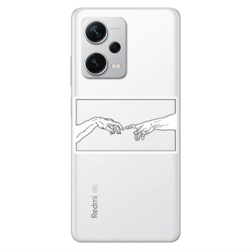 Xiaomi Redmi Note 12 5G Touch Transparent Silicone TPU Θήκη
