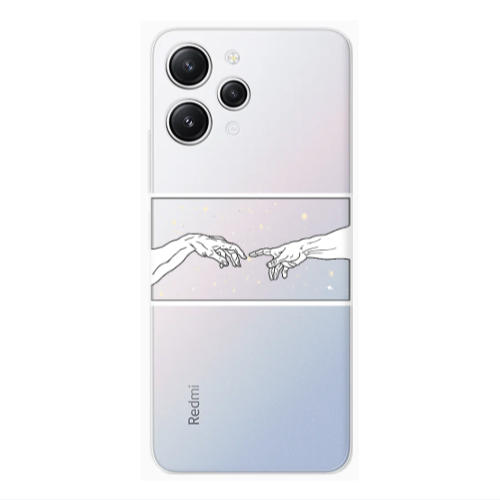 Xiaomi Redmi 12 Touch Transparent Silicone TPU Θήκη