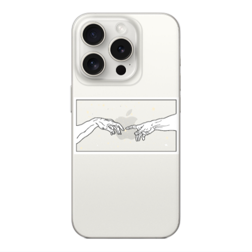 Apple iPhone 15 Pro Max Touch Transparent Silicone TPU Θήκη