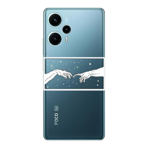 Xiaomi Poco F5 Touch Transparent Silicone TPU Θήκη