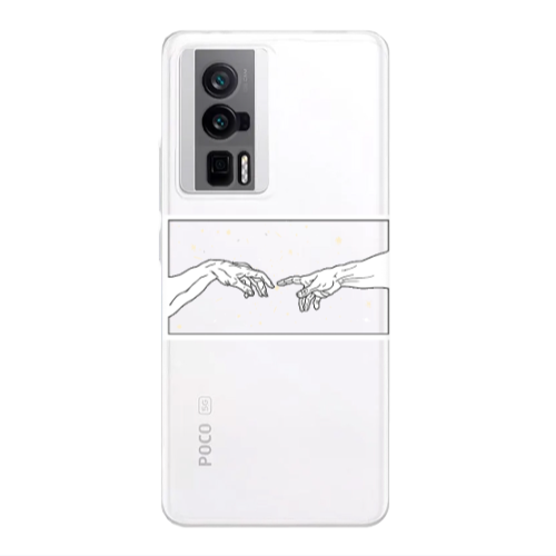 Xiaomi Poco F5 Pro Touch Transparent Silicone TPU Θήκη