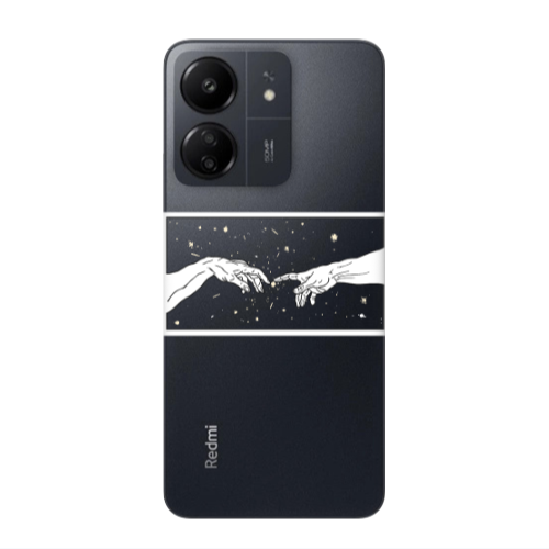 Xiaomi Redmi 13C Touch Transparent Silicone TPU Θήκη