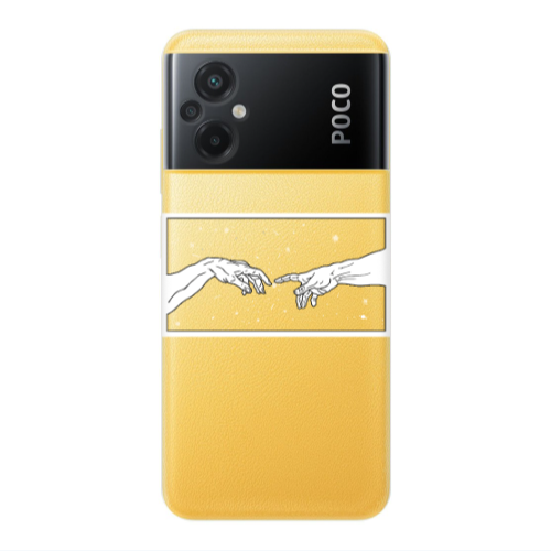 Xiaomi Poco M5 Touch Transparent Silicone TPU Θήκη
