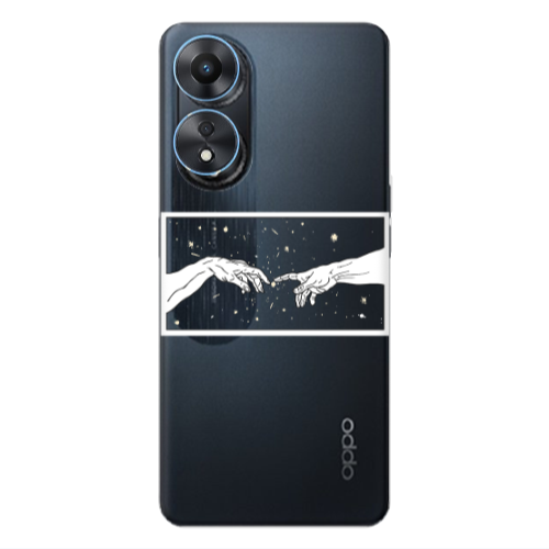 Oppo A 98 Touch Transparent Silicone TPU Θήκη