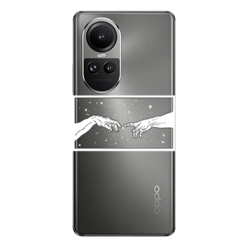 Oppo Reno10 5G Touch Transparent Silicone TPU Θήκη