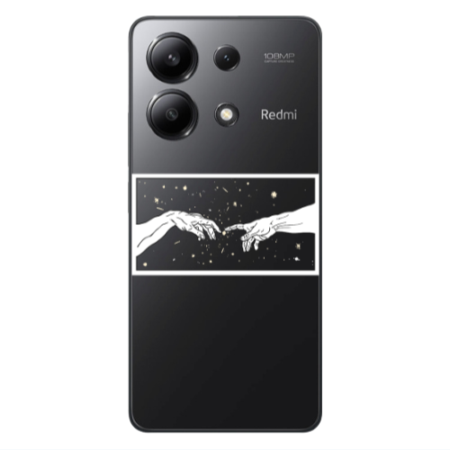 Xiaomi Redmi Note 13 4G Touch Transparent Silicone TPU Θήκη