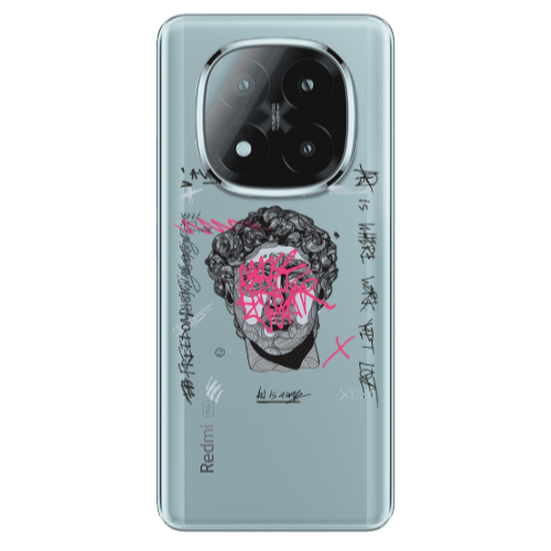 Xiaomi Redmi Note 14 Pro + 5g Yet Transparent Silicone TPU Θήκη