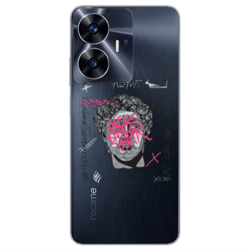 Realme Note 50 Yet Transparent Silicone TPU Θήκη