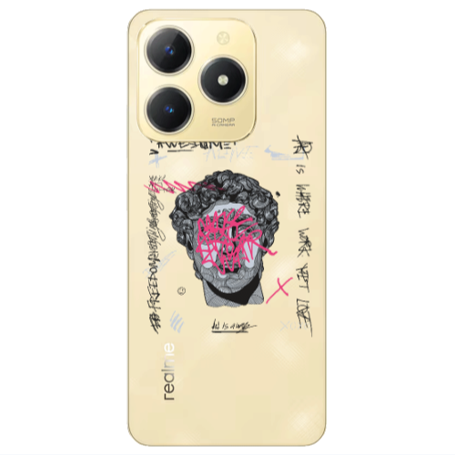 Realme C61 Yet Transparent Silicone TPU Θήκη
