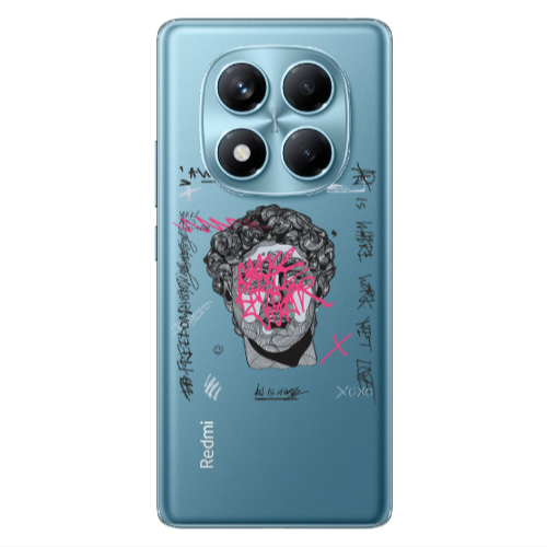 Xiaomi Redmi Note 14 Pro Yet Transparent Silicone TPU Θήκη
