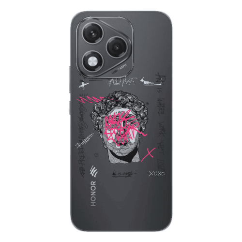 Honor 400 Lite Yet Transparent Silicone TPU Θήκη
