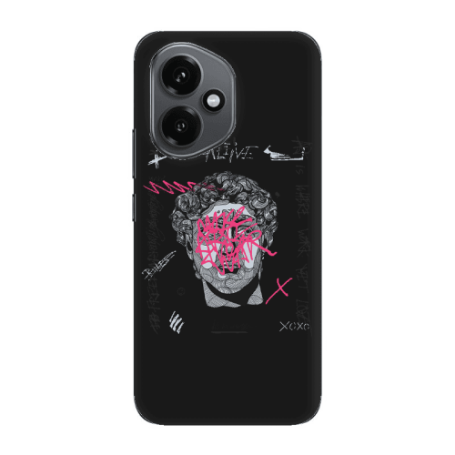 Honor Magic 400 Yet Black Colored Silicone TPU Θήκη