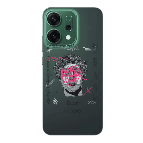 Oppo RENO 14 Yet Transparent Silicone TPU Θήκη