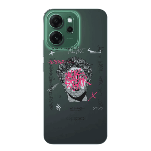 Oppo 14 F Yet Transparent Silicone TPU Θήκη