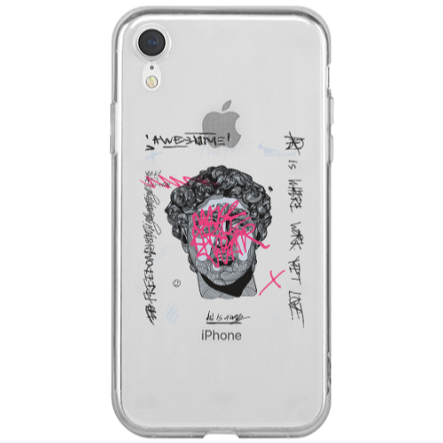 Apple iPhone Xr Yet Transparent Silicone TPU Θήκη