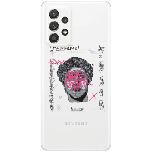 Samsung A52 Yet Transparent Silicone TPU Θήκη