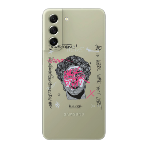 Samsung S21 Yet Transparent Silicone TPU Θήκη