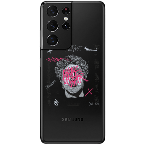 Samsung S21 Ultra Yet Transparent Silicone TPU Θήκη