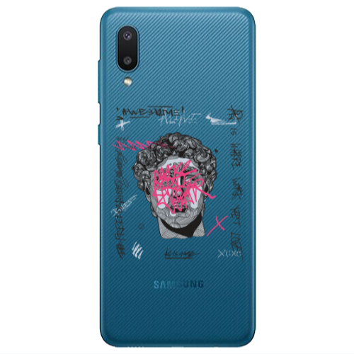 Samsung A02 Yet Transparent Silicone TPU Θήκη