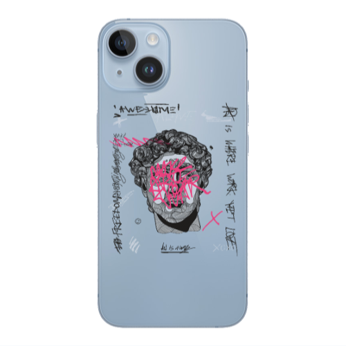 Apple iPhone 14 Plus Yet Transparent Silicone TPU Θήκη