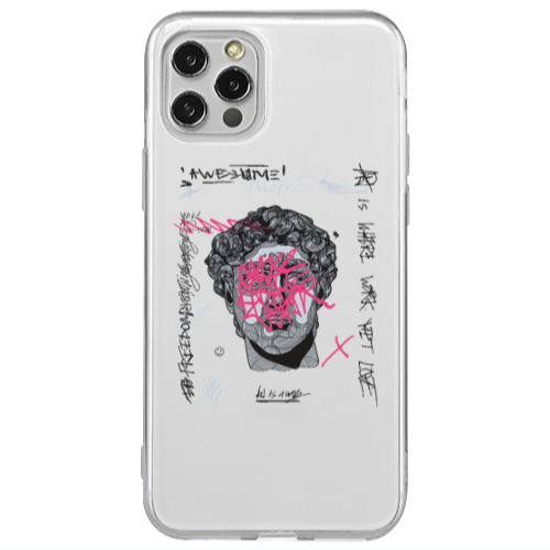 Apple iPhone 12 Pro Yet Transparent Silicone TPU Θήκη