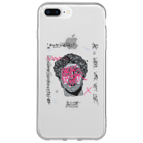 Apple iPhone 7 Plus Yet Transparent Silicone TPU Θήκη