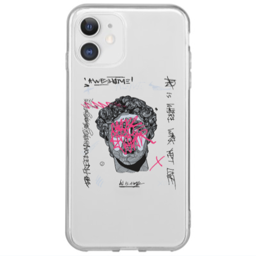 Apple iPhone 12 Mini Yet Transparent Silicone TPU Θήκη
