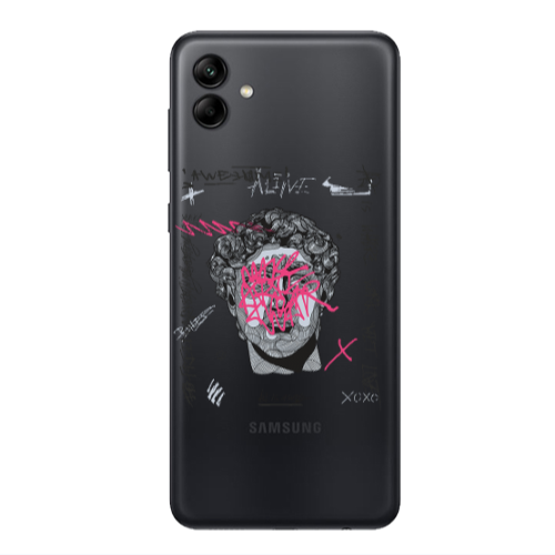 Samsung A04 Yet Transparent Silicone TPU Θήκη