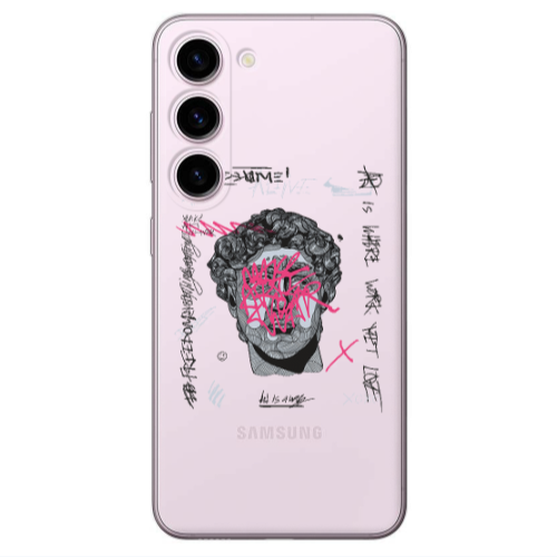Samsung S23 Plus Yet Transparent Silicone TPU Θήκη