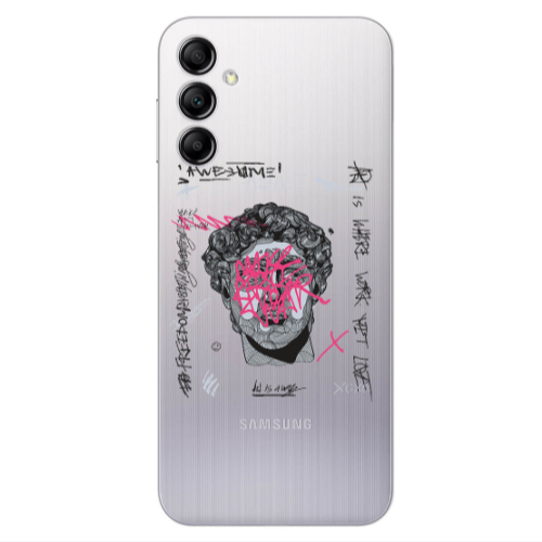Samsung A14 5G Yet Transparent Silicone TPU Θήκη