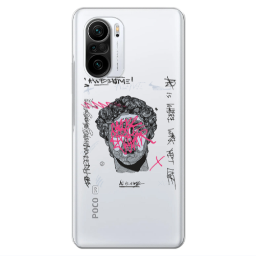 Xiaomi Poco F3 Yet Transparent Silicone TPU Θήκη