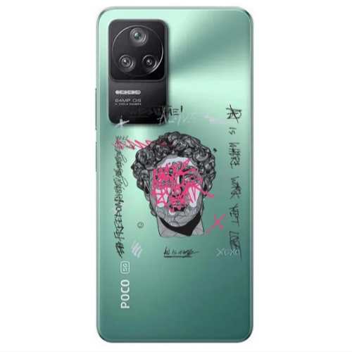 Xiaomi Poco F4 Yet Transparent Silicone TPU Θήκη