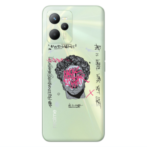 Realme C35 Yet Transparent Silicone TPU Θήκη