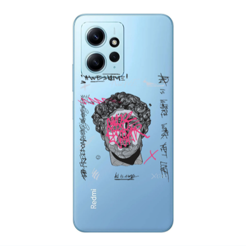 Xiaomi Redmi Note 12 4G Yet Transparent Silicone TPU Θήκη