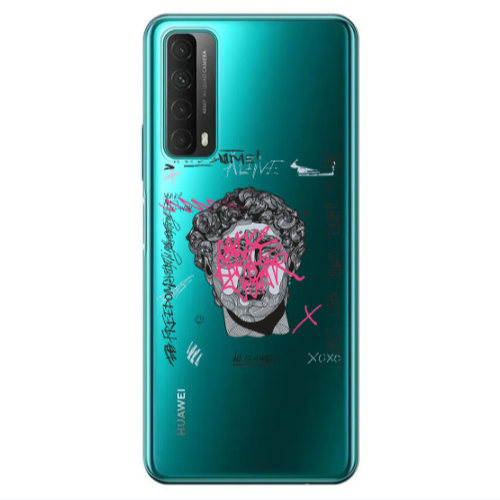 Huawei P Smart 2021 Yet Transparent Silicone TPU Θήκη