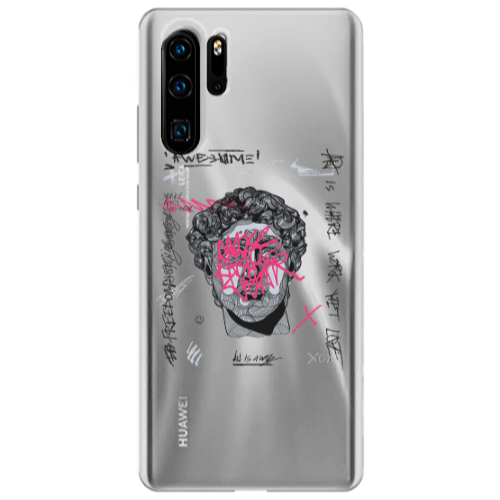 Huawei P30 Pro Yet Transparent Silicone TPU Θήκη