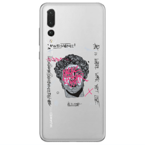 Huawei P20 Pro Yet Transparent Silicone TPU Θήκη