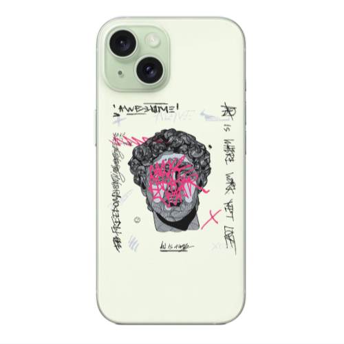Apple iPhone 15 Plus Yet Transparent Silicone TPU Θήκη
