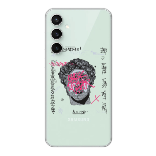 Samsung S23FE Yet Transparent Silicone TPU Θήκη