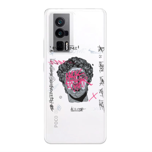 Xiaomi Poco F5 Pro Yet Transparent Silicone TPU Θήκη