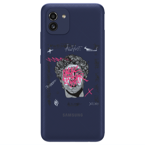 Samsung A03 Yet Transparent Silicone TPU Θήκη