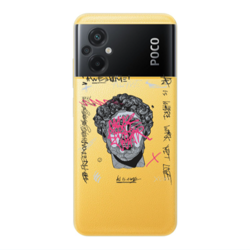 Xiaomi Poco M5 Yet Transparent Silicone TPU Θήκη