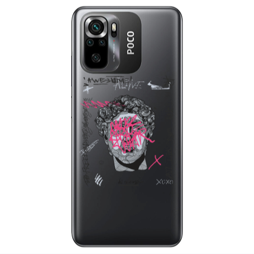 Xiaomi Poco M5 s Yet Transparent Silicone TPU Θήκη
