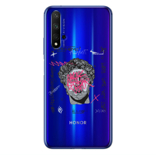 Huawei Nova 5 T Yet Transparent Silicone TPU Θήκη
