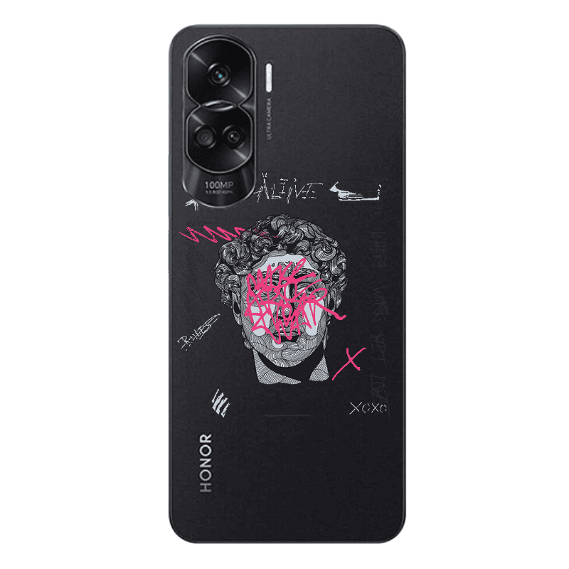Honor 90 Lite 5G Yet Transparent Silicone TPU Θήκη