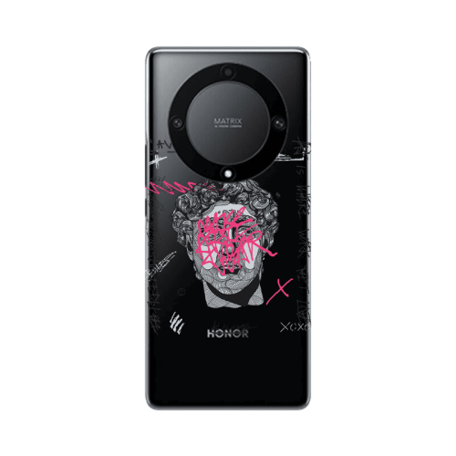Honor Magic5 Lite 5G Yet Transparent Silicone TPU Θήκη
